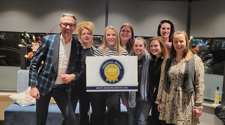 noSun - Reisgraag Awards 2024 - Beste reisorganisatie Actieve vakantie