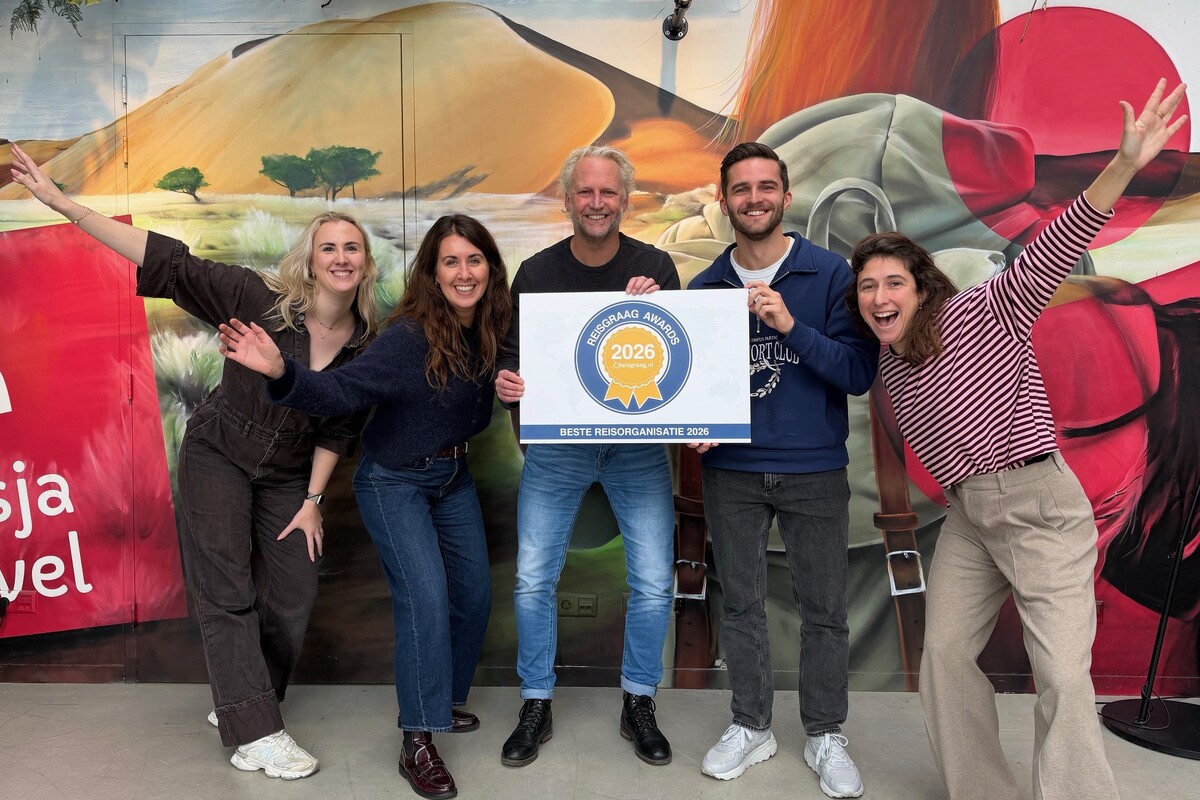 De Jong Intra Vakanties - beste reisorganisatie - Reisgraag Awards 2026