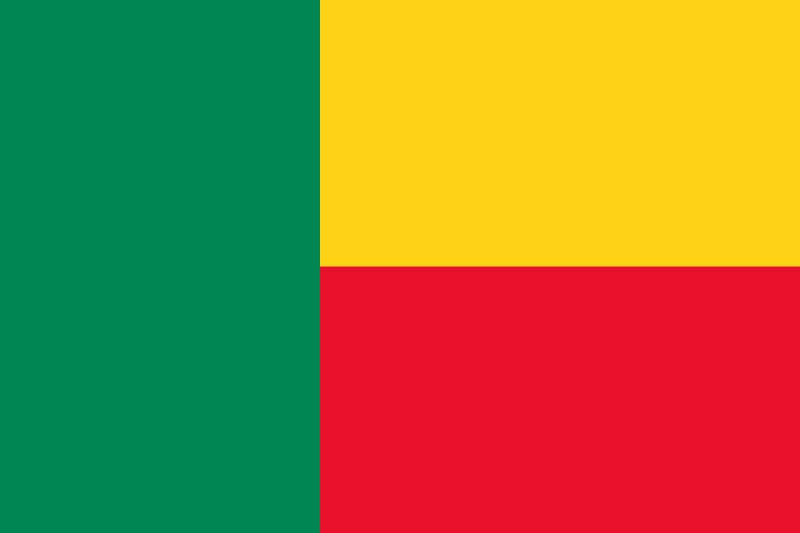 Opschudding Verzakking kant De vlag van Benin