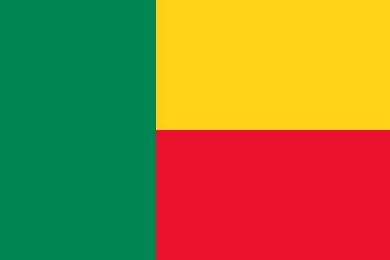 vlag van Benin