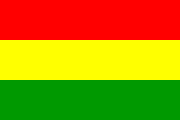 vlag van Bolivia