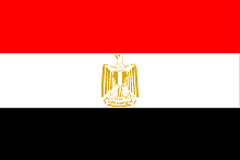 vlag van Egypte
