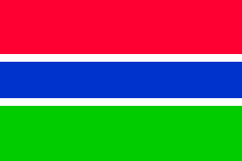 Vlag van Gambia