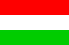 vlag van Hongarije