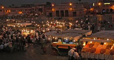 Jemaa el-Fna plein, Marrakech, Marokko