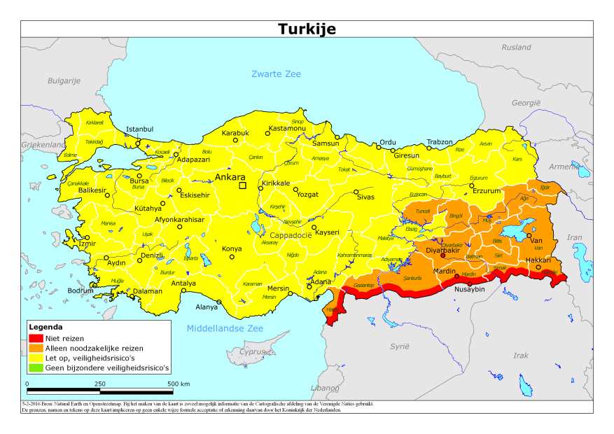 Reisadvies Is Turkije een veilig vakantieland? Reisbureau Reisgraag.nl