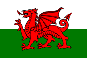 vlag van Wales