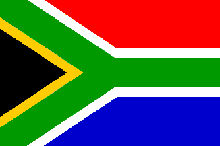 vlag van Zuid-Afrika