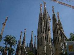 Kerk Sagrada Familia, Barcelona, Spanje