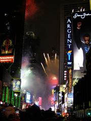 Nieuwjaar vieren in New York