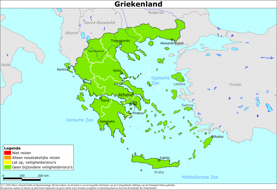 Reisadvies Griekenland