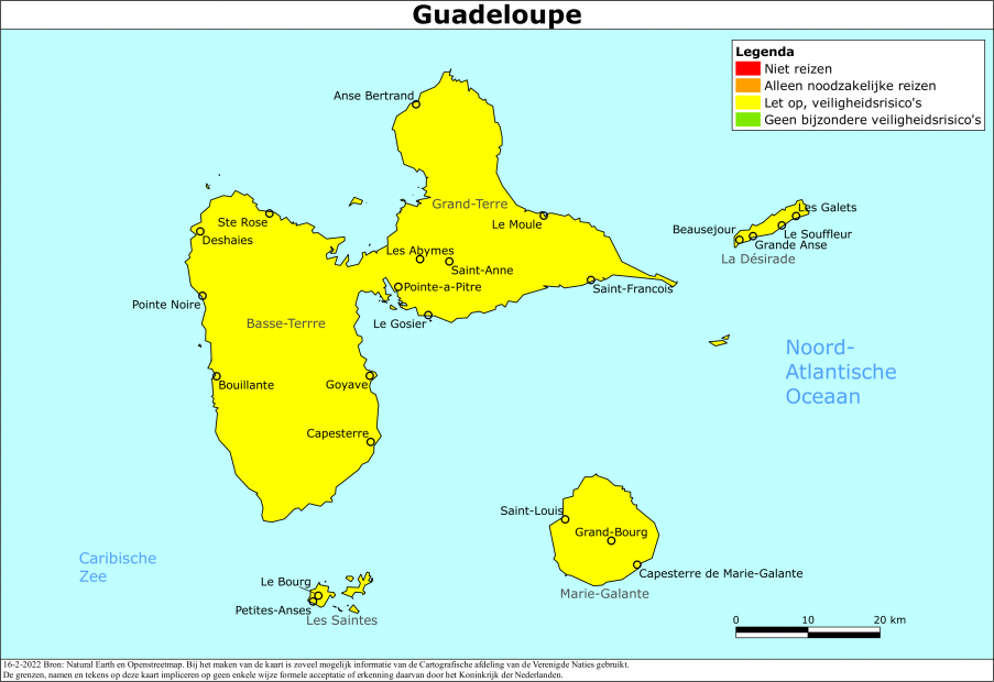 Reisadvies Guadeloupe