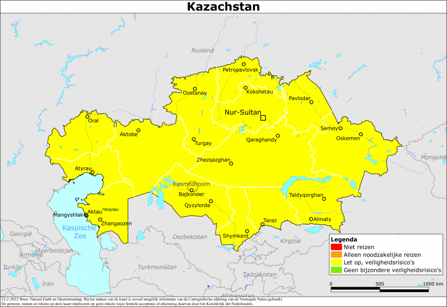 Reisadvies Kazachstan