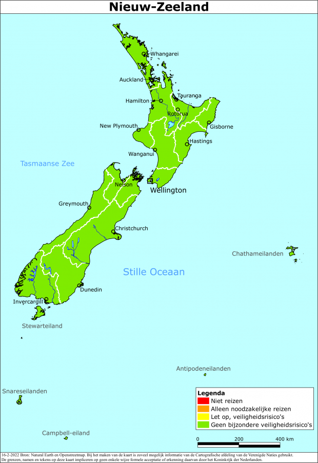 Reisadvies Nieuw-Zeeland