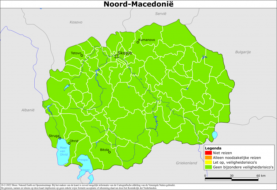 Reisadvies Macedonië