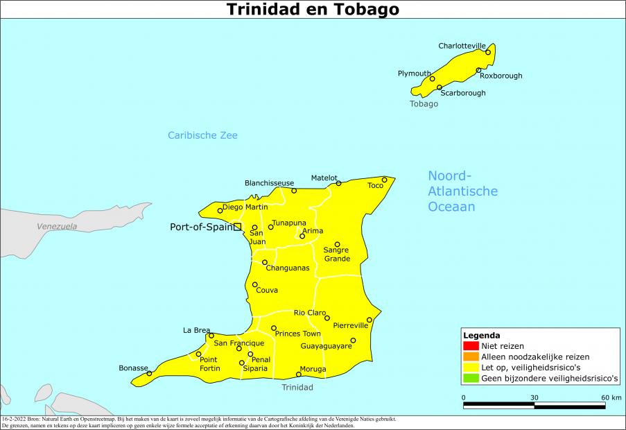 Reisadvies Trinidad en Tobago