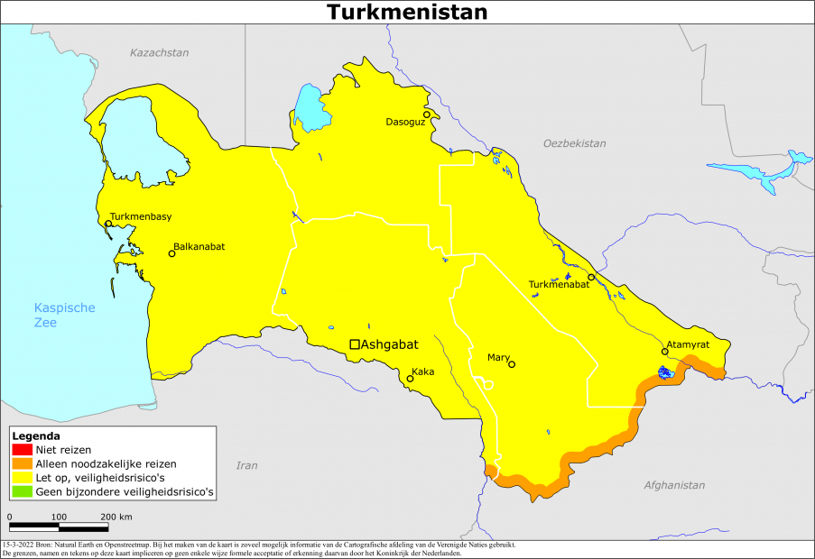 Reisadvies Turkmenistan