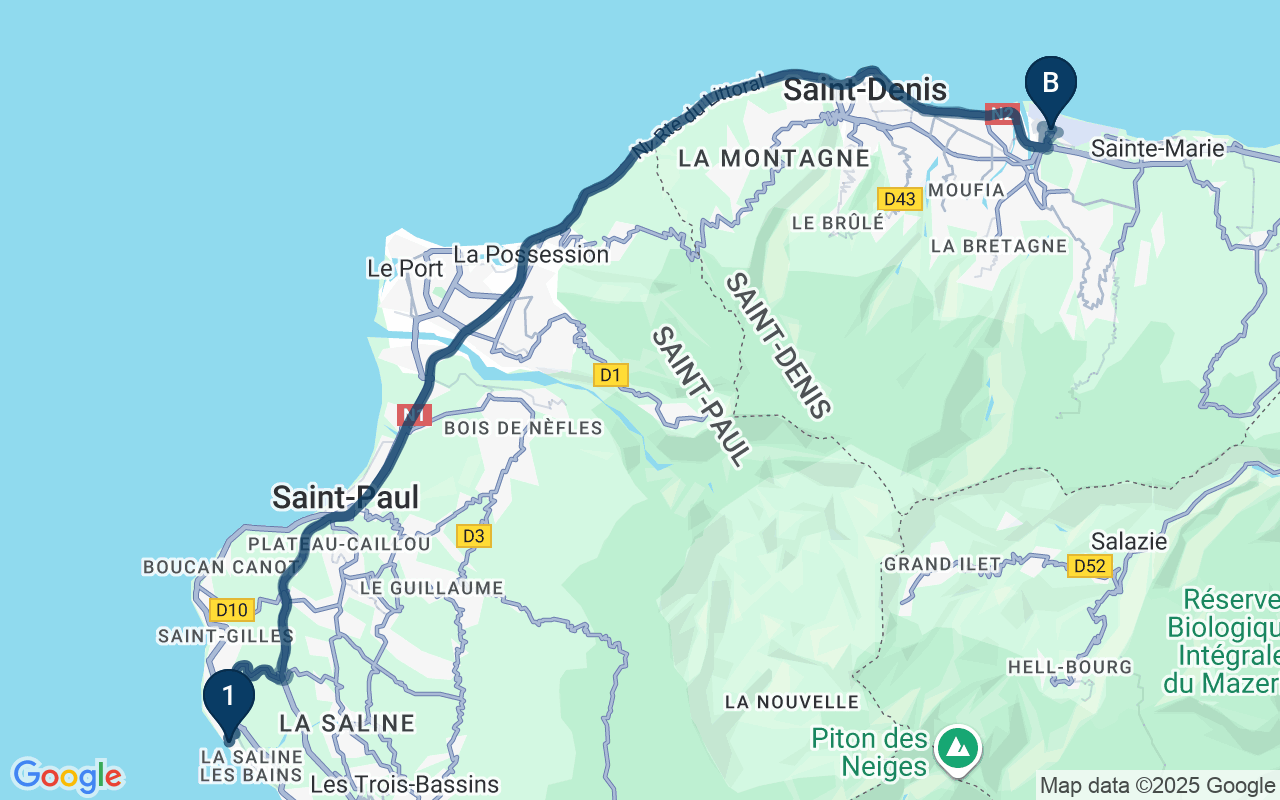 Kaart met de route van deze rondreis