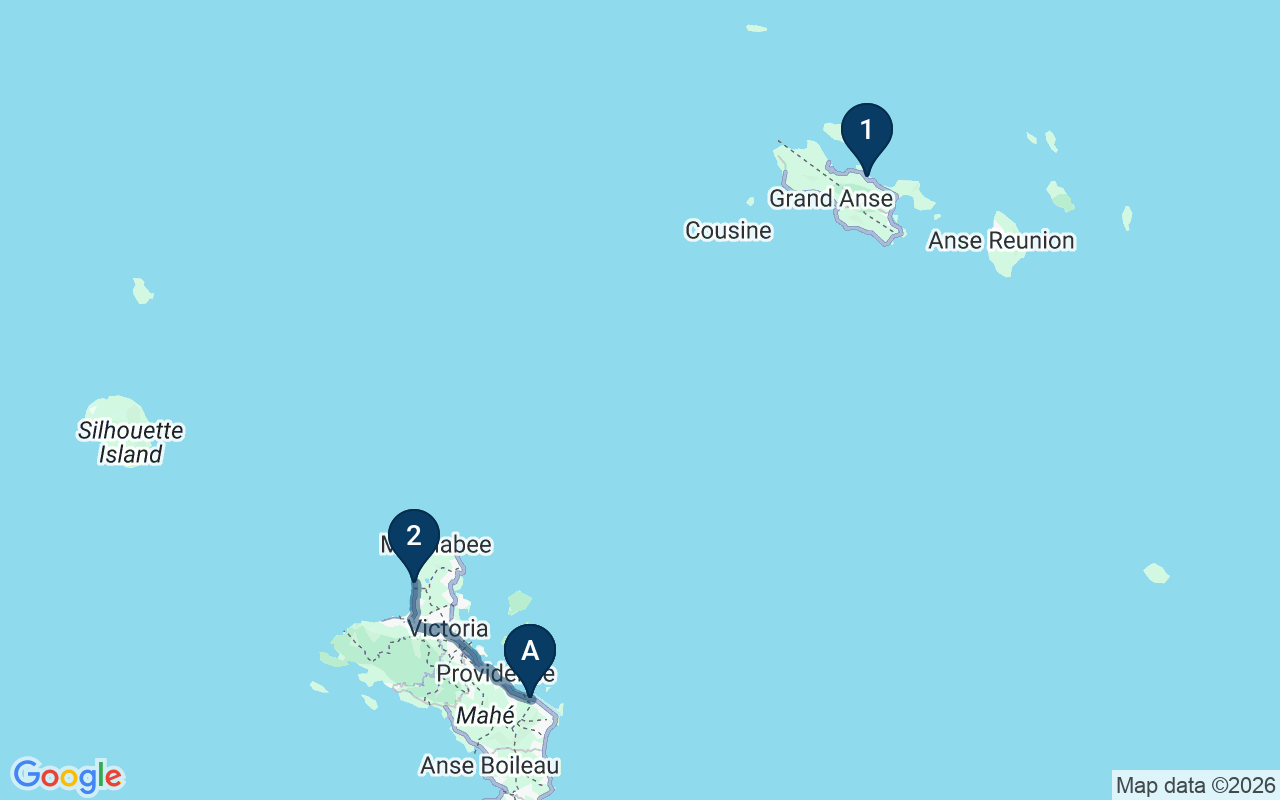 Kaart met de route van deze rondreis