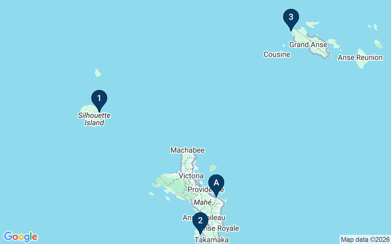 Kaart met de route van deze rondreis