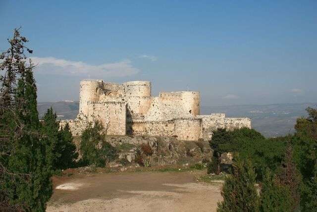 Krak des Chevaliers in Syrië