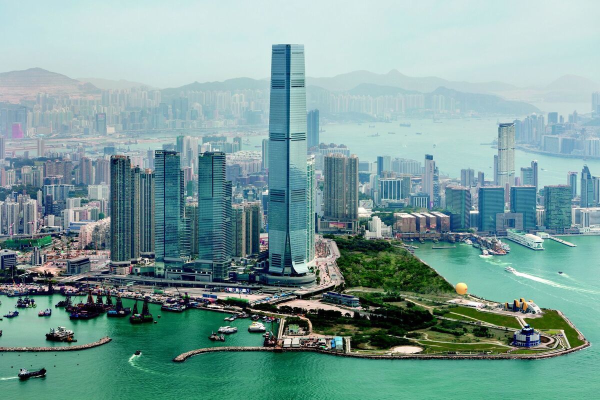 Het Ritz Carlton Hotel in Hongkong