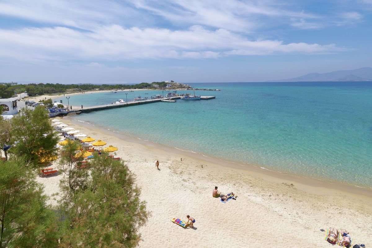 Strand Naxos, Cycladen