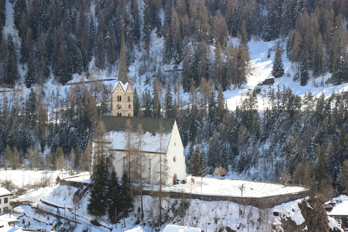 Scuol in Engadin Graubunden