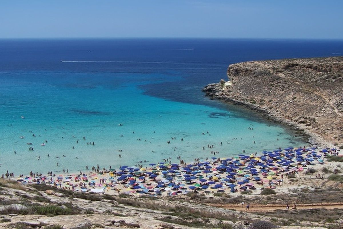 Spiagga dei Conigli, volgens sommigen het mooiste strand ter wereld