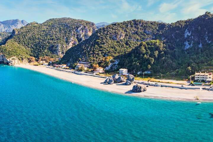 Chiliadou Beach op Evia