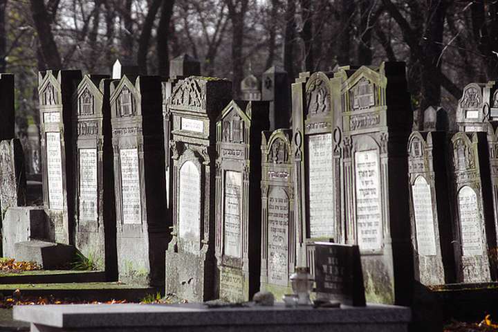 Joodse graven in Lódź