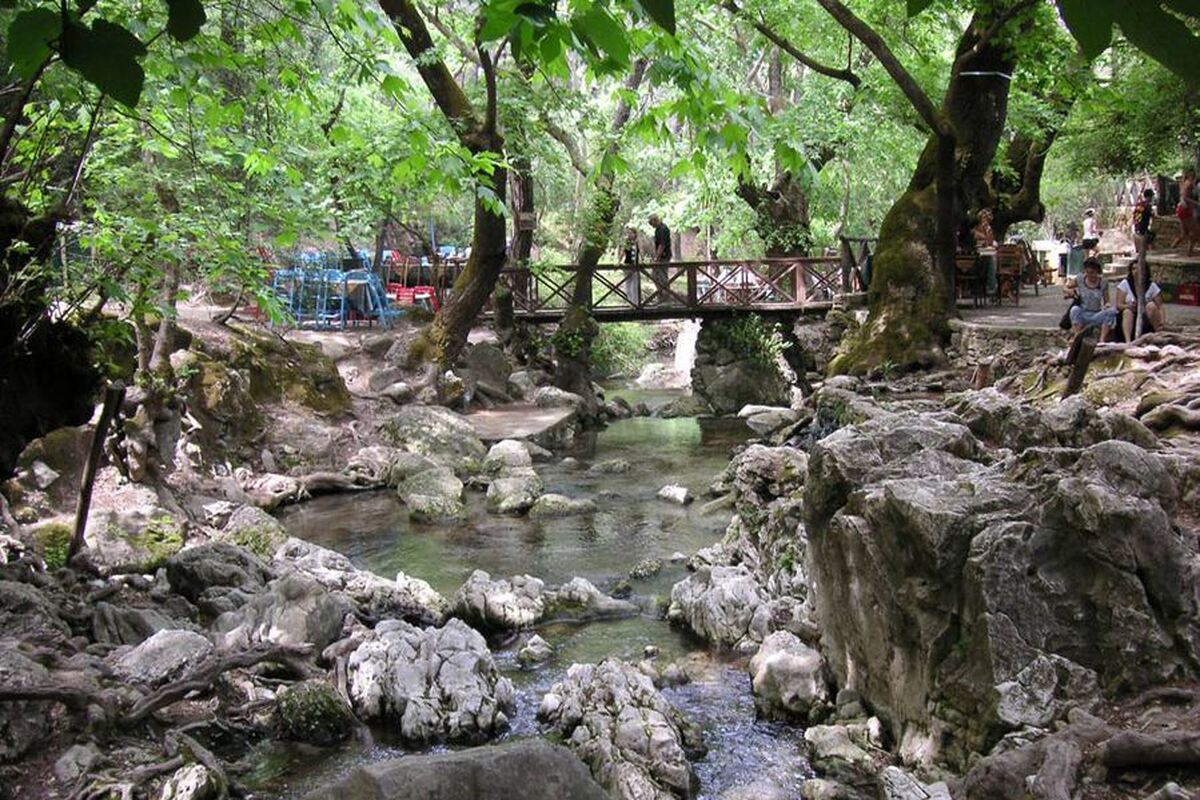 Epta Piges, 7 bronnen, Rhodos