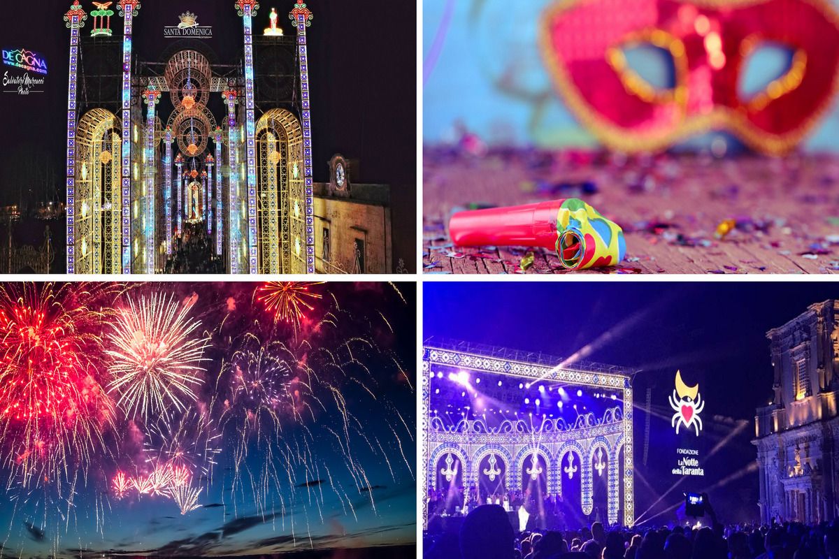 Verschillende feestdagen in Puglia