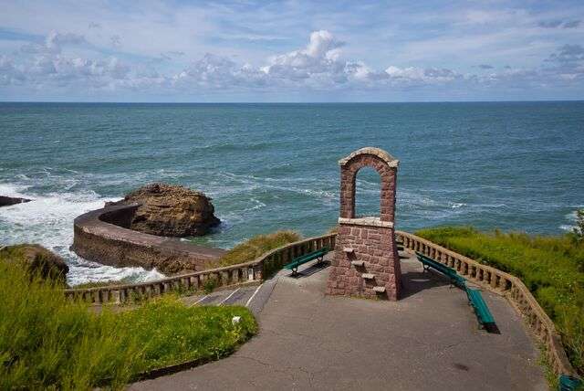 In de zomer naar Biarritz