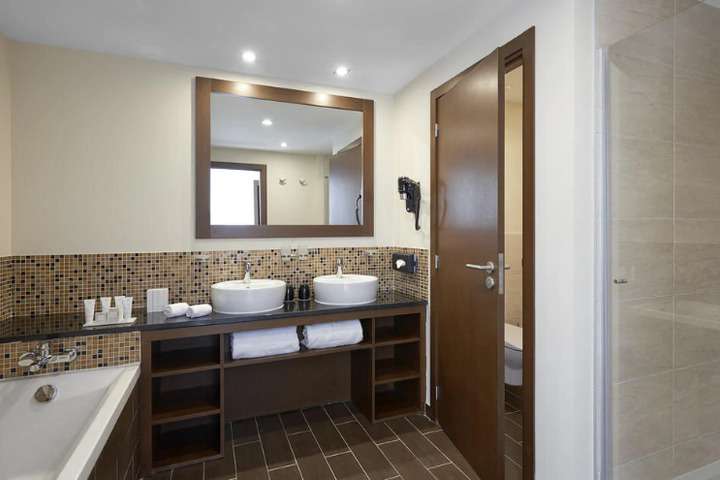 Badkamer van 'Junior Suite'