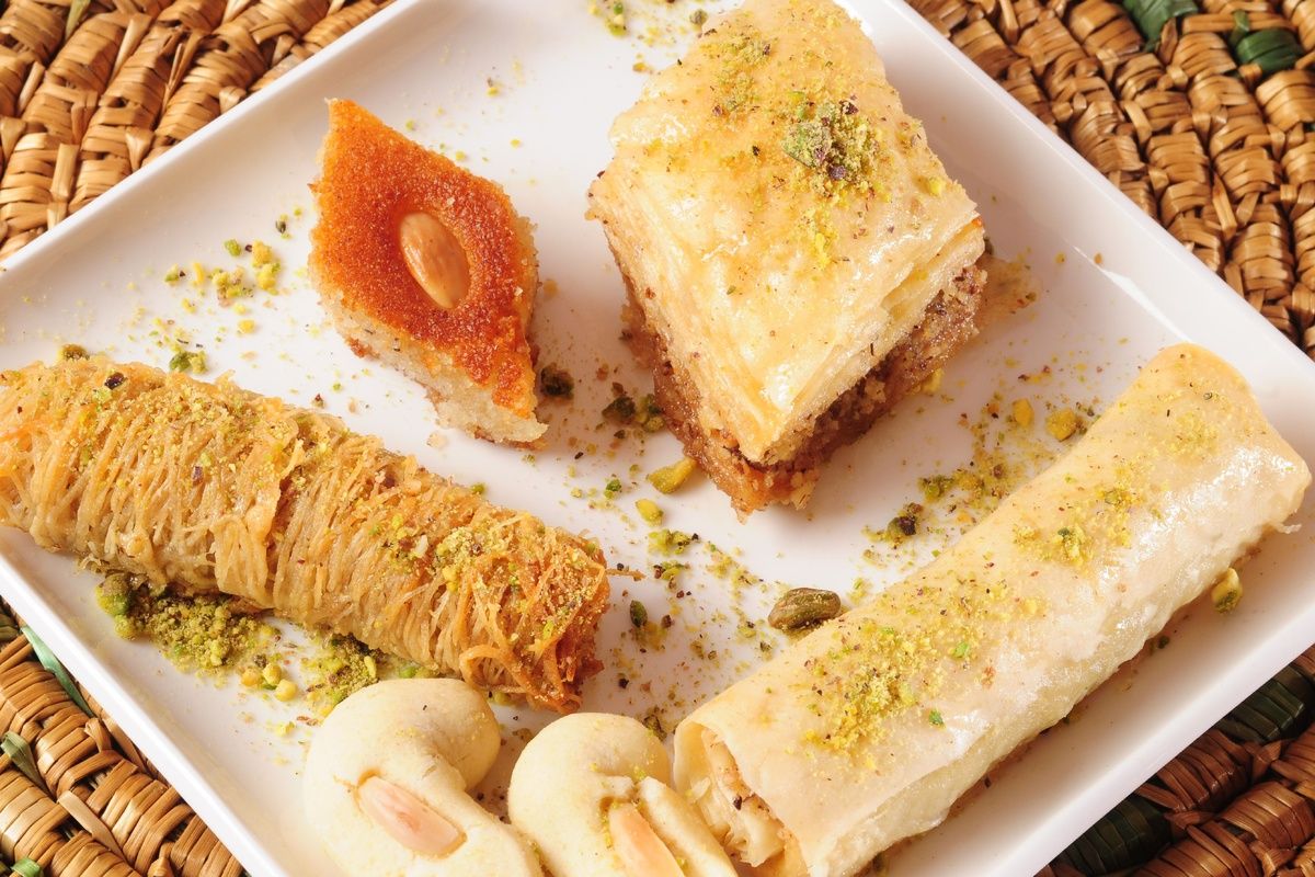 Lekkernijen tijdens het Suikerfeest