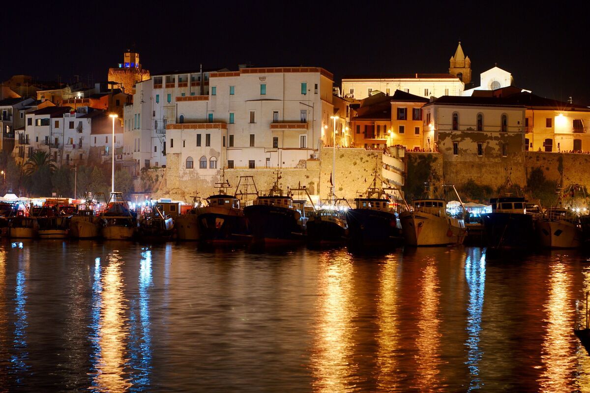 Termoli, stadje Molise, Itali�