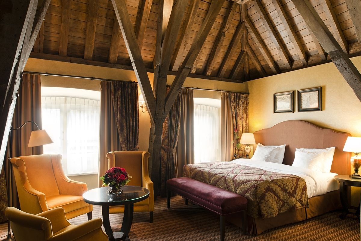 Romantische kamer in Grand Hotel Casselbergh