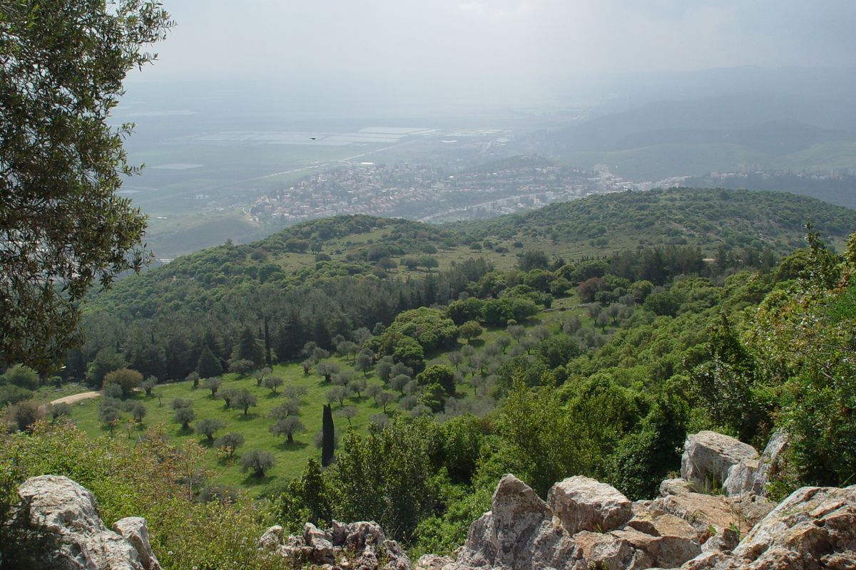 Carmelgebergte, reizen in Isra�l, landschap