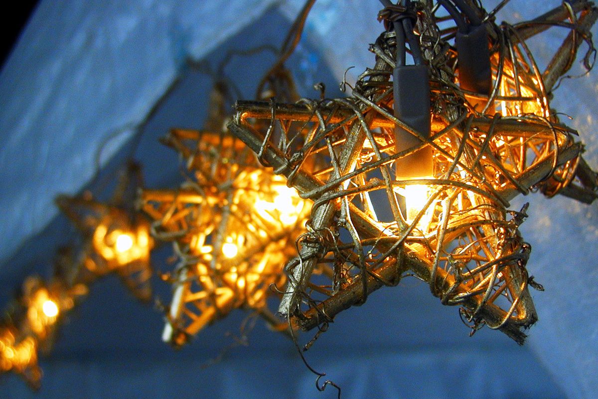 Kerststerren, verlichting, Denemarken