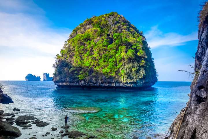 Een eiland in Krabi
