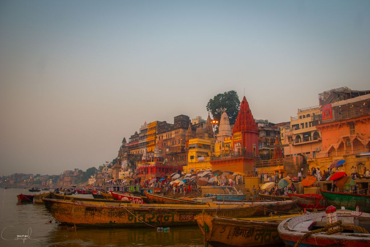 Varanasi, India, Ganghes