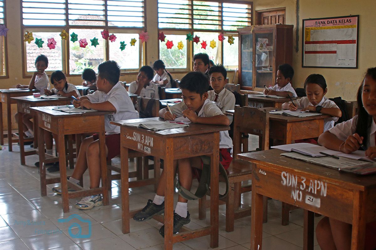 Schooltje op Bali