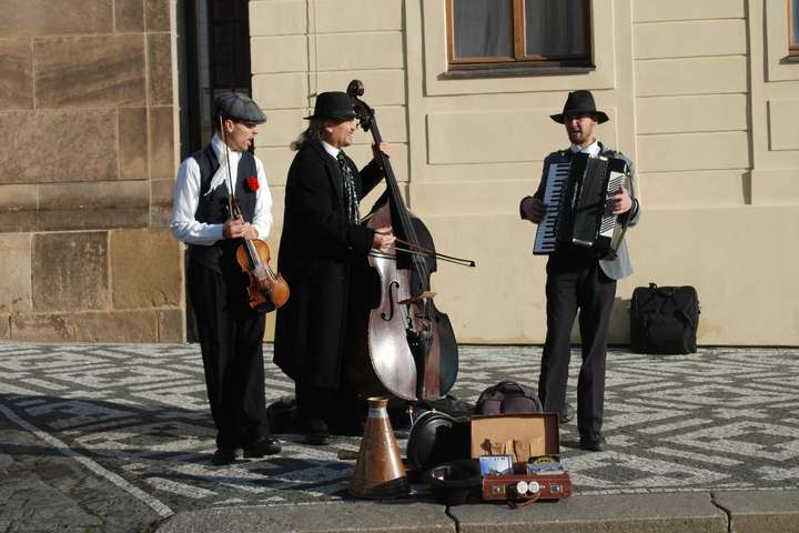 Muzikanten op straat