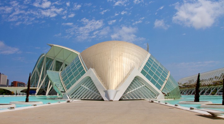 Stad van de Kunst en Wetenschap in Valencia