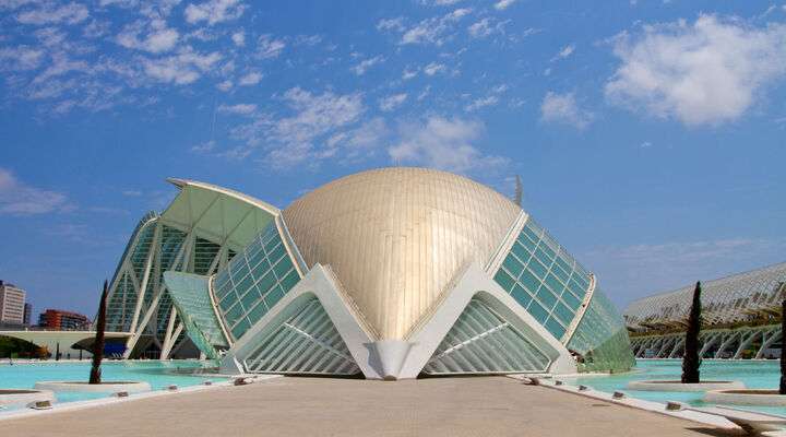 Stad van de Kunst en Wetenschap in Valencia