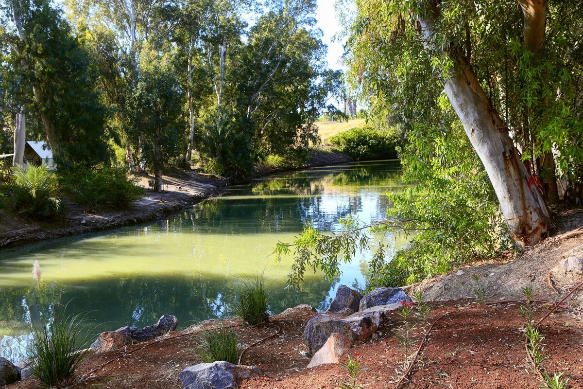 Jordaan rivier Jezus Israel