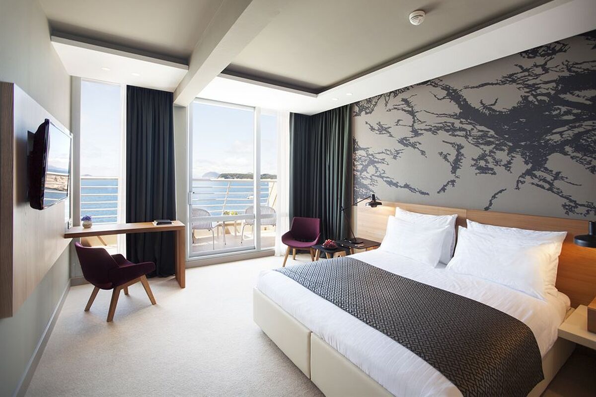 Een kamer in het Dubrovnik Palace