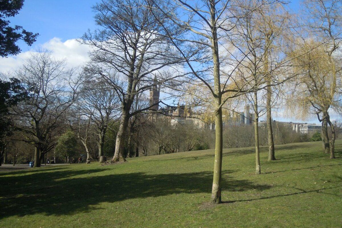 Kelvingrove Park, Glasgow, Schotland
