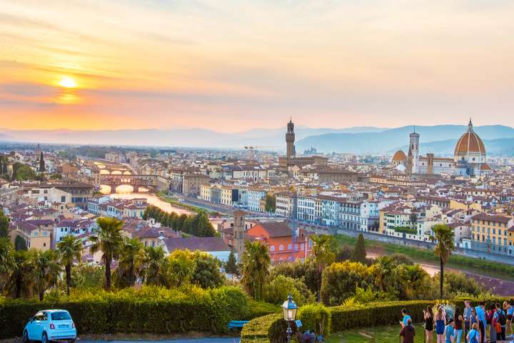 Uitzicht op Florence